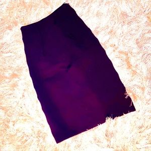 Alexander Wang Ribbed Bodycon Peep hole spandex skirt